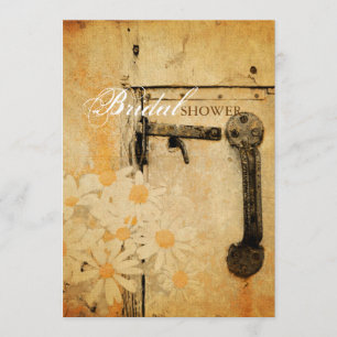 rustikales Brautparty Einladung