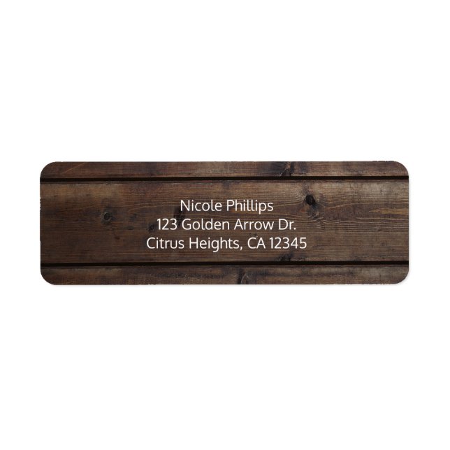 Rustikales Brautparty für Hochzeiten (Vorne)