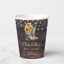 Rustikales Brautparty