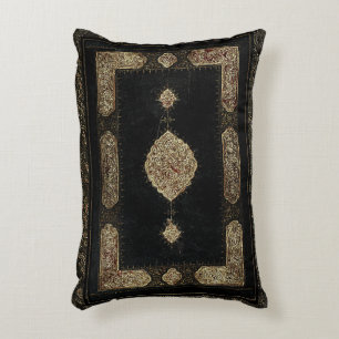 Rustikales Bucheinband-Kissen-alte lederne feine Zierkissen