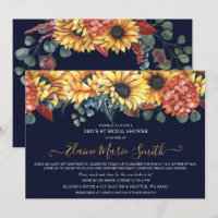 Rustikales Burgundy Sonnenblumenlaufwerk Thru Brau