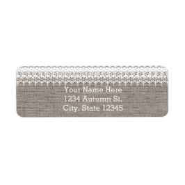 Rustikales Burlap & elegantes Hochzeitsessen