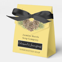 Rustikales Cedarwood Lemongrass Artisan Soap Favor