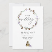 Rustikales Cotton Lavender Country Barn Wedding Fo