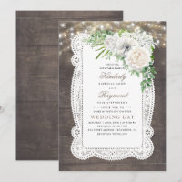 Rustikales Country Chic Blumenstrauß Hochzeit