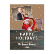 Rustikales Dunkelholz Schneeferien 2 Foto