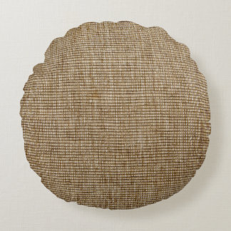 rustikales Einbruchmuster Rundes Kissen