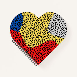 Rustikales Elegant Multicolor Notizbuch