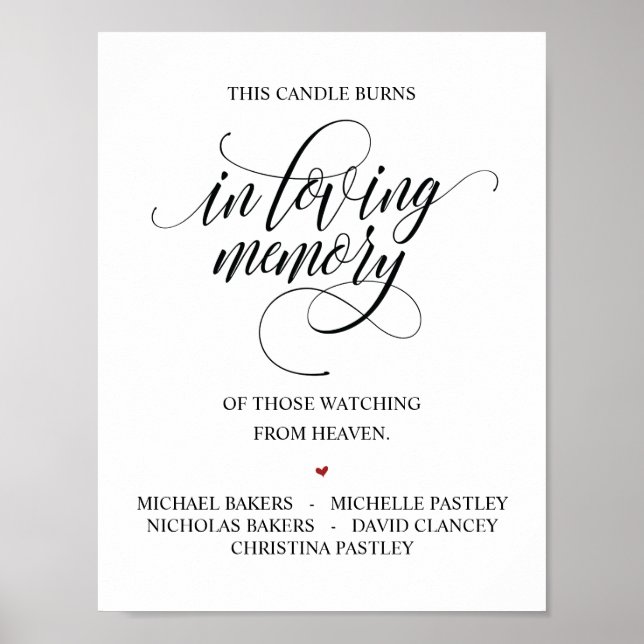 Rustikales Elegantes Hochzeitszertifikat Poster (Vorne)