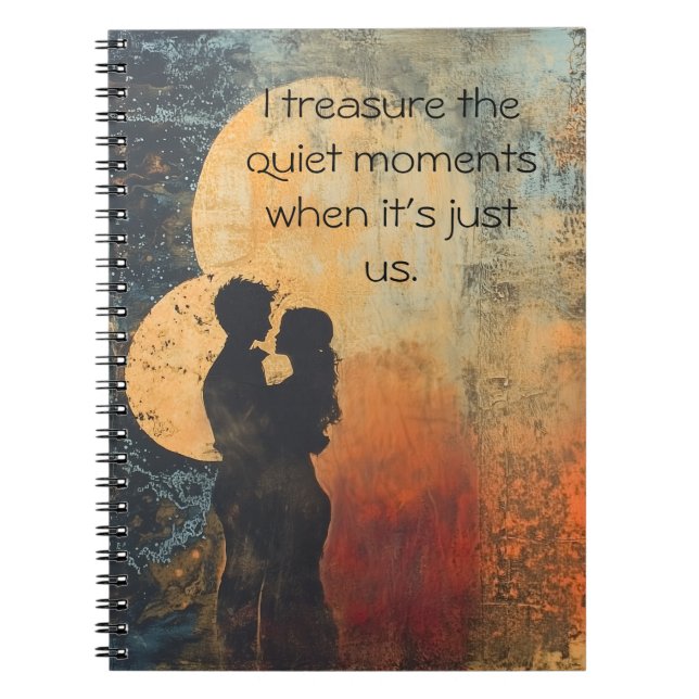 Rustikales Embrace SpiralNotebook Notizblock (Vorderseite)