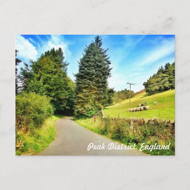 Rustikales England! Postkarte (Vorderseite)