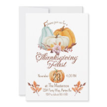 Rustikales Erntedank Dinner Pumpkin