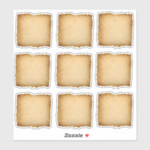 Rustikales Fabrikschild aus Altpapier