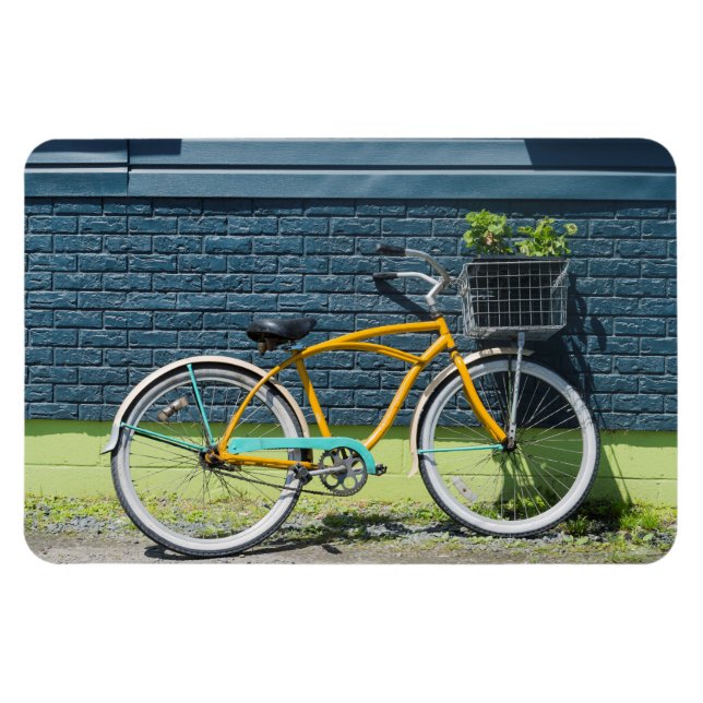 Rustikales Fahrrad Magnet (Horizontal)
