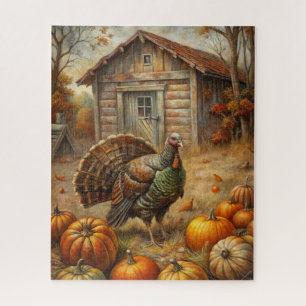 Rustikales Fall-Puzzle Puzzle