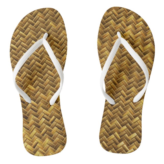 Rustikales Flip Flops (Fußbett)