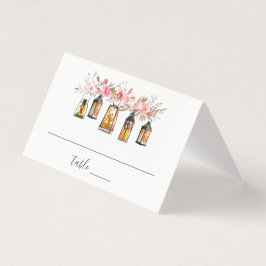 Rustikales, florales Laternenpflaster