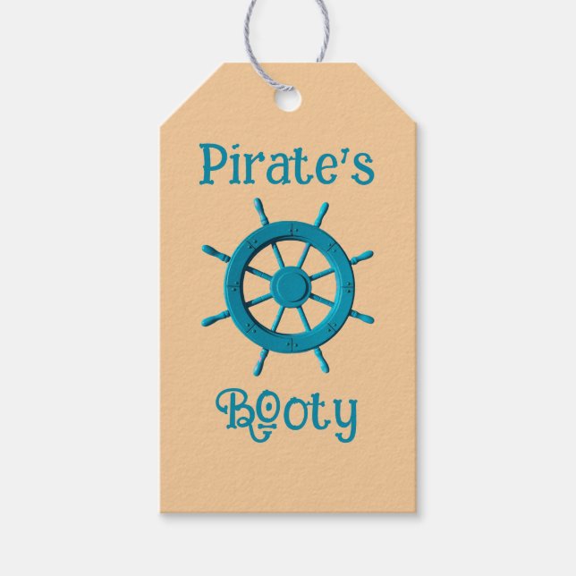 Rustikales Foto-Bild für das Ruderboot Geschenkanhänger (Vorderseite)