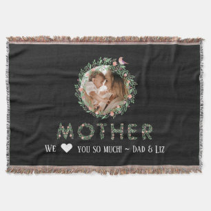 Rustikales Foto für Blumenrahmen Decke