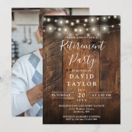 Rustikales Foto für das Party "Ruhestätte" von Hol Einladung