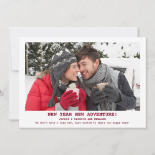 Rustikales Foto für die Hochzeitsfeier Verlobung Einladung