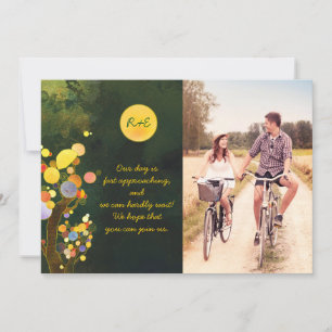 Rustikales Foto für Hochzeiten Save the Date