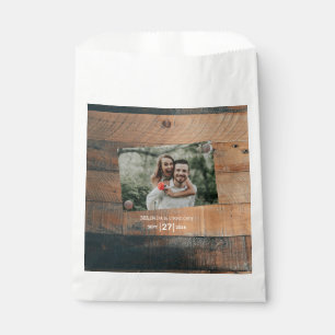 Rustikales Foto Geschenktütchen