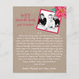 Rustikales Foto Jahr für Feiertage in "Review Kraf