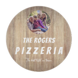 Rustikales Foto Pizzeria Cutting Board Schneidebrett