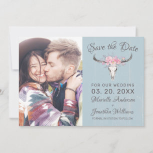 Rustikales Foto Save The Date