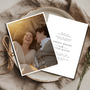 Rustikales Foto Skript Sie sagte Ja Engagement Par Einladung