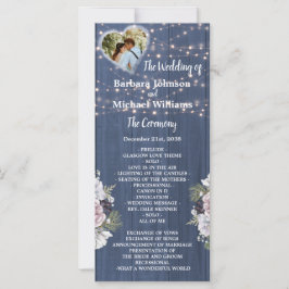 Rustikales Foto Twinkle Lights Floral Programm