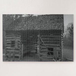Rustikales Gebäude Puzzle