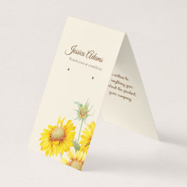 Rustikales Gelbblütenblatt