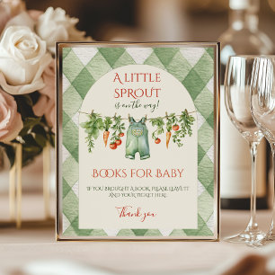 Rustikales geschlechtsneutrales Baby-Shower-Spiel  Poster