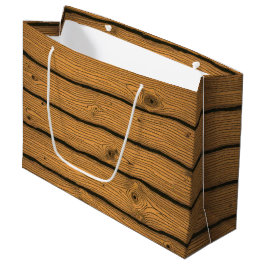 Rustikales Getreide Große Geschenktüte