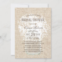 Rustikales Gipskraut Mason Jar Brautparty