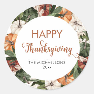 Rustikales Glückspilz Runder Aufkleber