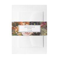 Rustikales Gold, Lila und rot Rosa Floral 2 v2 Tau