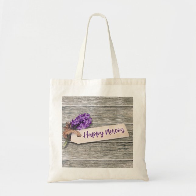 Rustikales Happy Noroz Hyacinth - Tasche des Haush (Vorne)