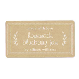 Rustikales, hausgemachtes Blueberry Jam Canning Kr