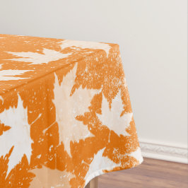 Rustikales Herbst-Herbstlaub-Muster Tischdecke
