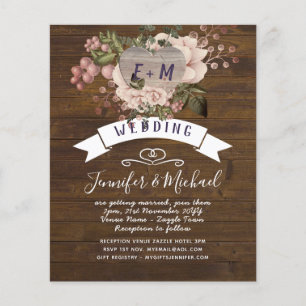 Rustikales Herz FOTO Rosa Rosa Rose Goldene Hochze