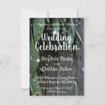 Rustikales Hinterhofholz und Kräuter Hochzeit