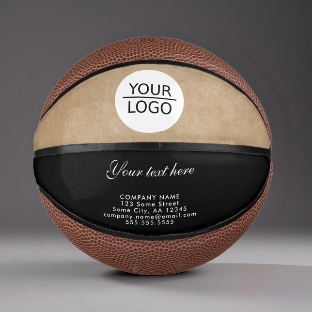 Rustikales Hinzufügen eines Logos mit benutzerdefi Mini Basketball (Von Creator hochgeladen)