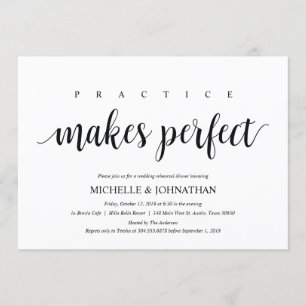 Rustikales Hochzeitessen Probe Einladungskarten