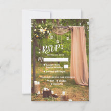 Rustikales Hochzeitsholz Peach Mason Kerzen Umschl