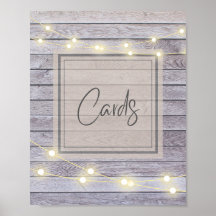 Rustikales Hochzeitsszenario oder Brautparty-Karte