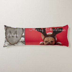 Rustikales Holz Birch Barkherz Familienherz Foto X Seitenschläferkissen