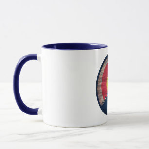 Rustikales Holz Colorado C Kaffeetasse Tasse